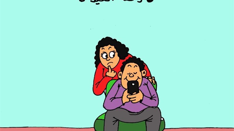 كاريكاتير الجمهور