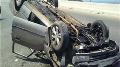 «الفرح اتقلب ميتم»، مصرع وإصابة 3 أشخاص في انقلاب ملاكي بدمياط