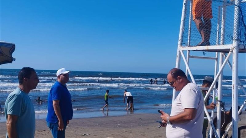 شاطئ مدينة دمياط الجديدة