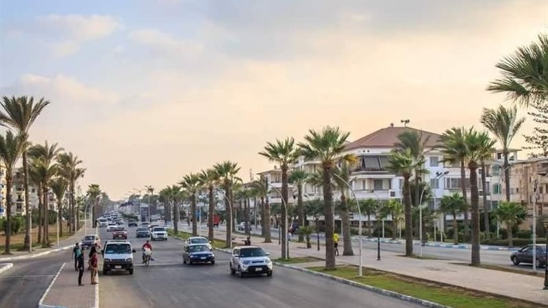 شارع بورسعيد بمدينة رأس البر