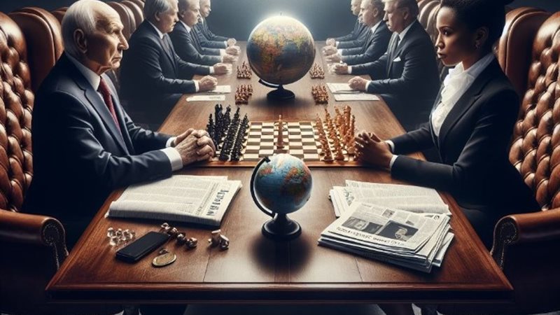 صورة تخيلية للحرب الباردة