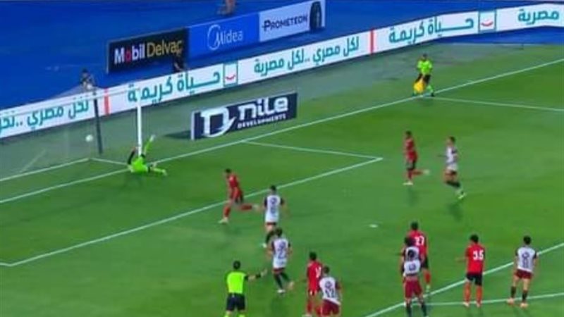 ركلة جزاء الداخلية امام الأهلي