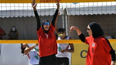 سيدات مصر للكرة الشاطئية يتأهلن إلى أولمبياد باريس 2024