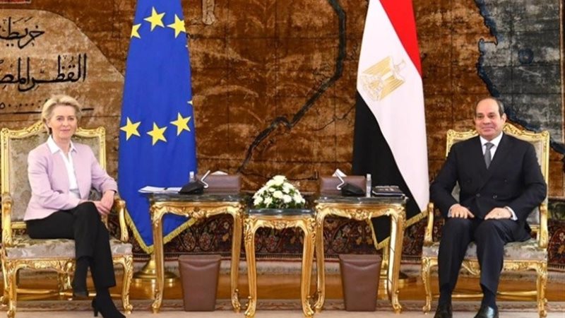 لقاء الرئيس السيسي ورئيس المفوضية الأوروبية