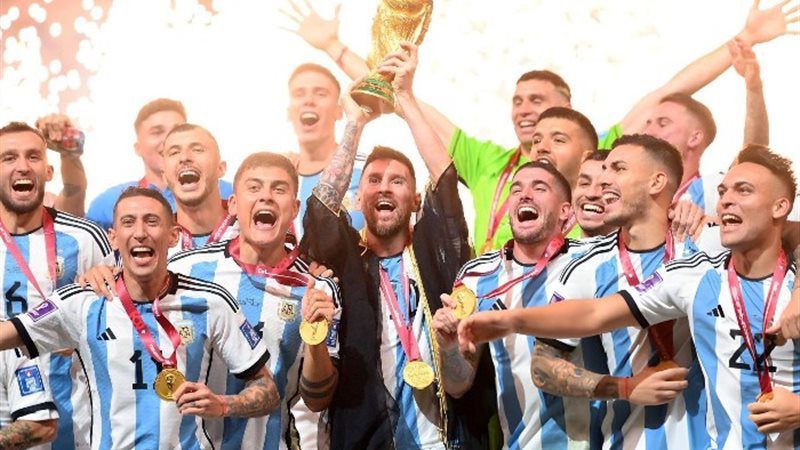 ليونيل ميسي مع منتخب الأرجنتين