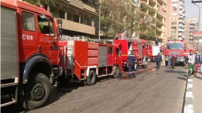 انتداب فريق من المعمل الجنائي لمعاينة حريق شقة سكنية بالزمالك