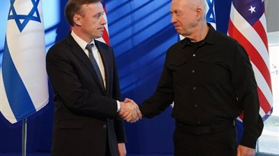 سوليفان وجالانت يناقشان استمرار تسليح إسرائيل والأزمة الإنسانية في غزة