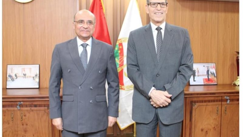 رئيس هيئة النيابة الإدارية ووزير العدل