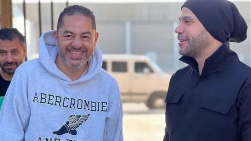 محمد إمام والمخرج أحمد شفيق