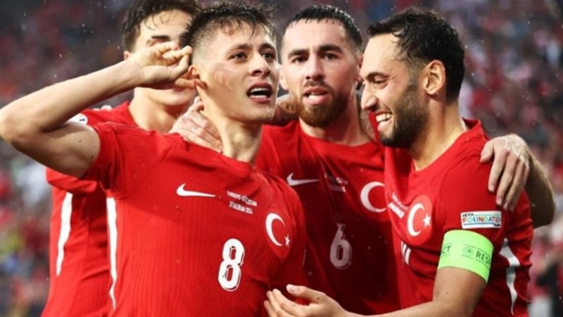 مباراة تركيا والتشيك