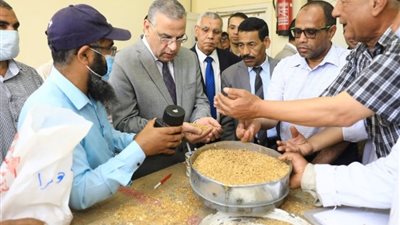 محافظ سوهاج: استلام 160 ألفا و 144 طن قمح بصوامع المحافظة