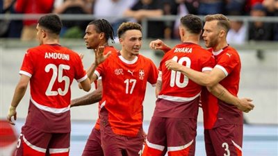 سويسرا تنهي الشوط الأول بالتقدم على إيطاليا في يورو 2024