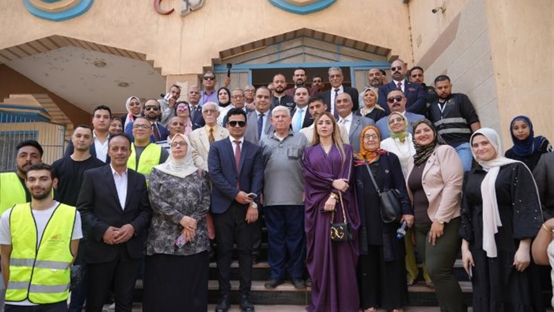 خلال الزيارة