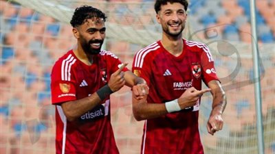 «بثنائية وسام»، الأهلي يتقدم على الداخلية في الشوط الأول