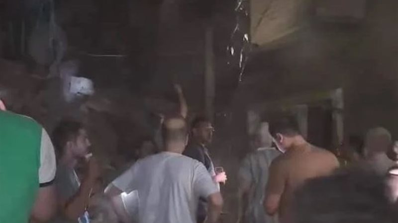 عقار شبين الكوم المنهار