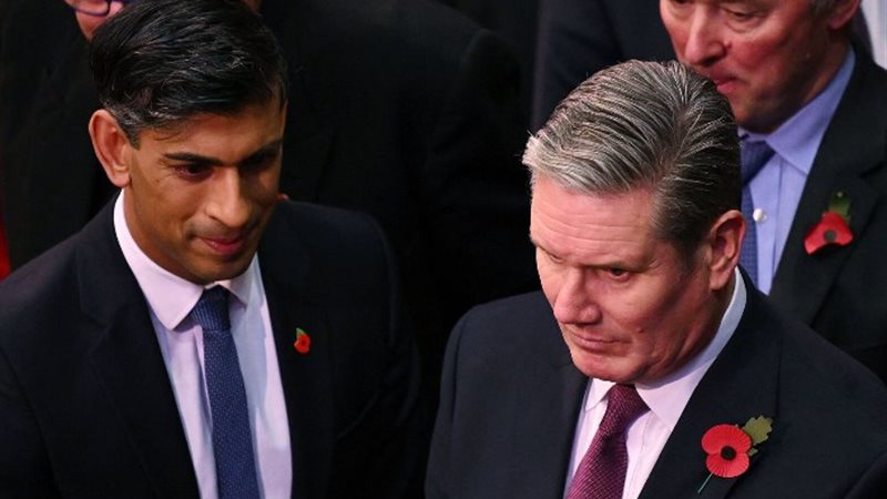 ريشي سوناك وكير ستارمر