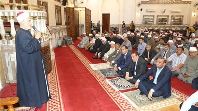 محافظ المنوفية يشهد احتفالية رأس السنة الهجرية بمسجد الرؤوف الرحيم