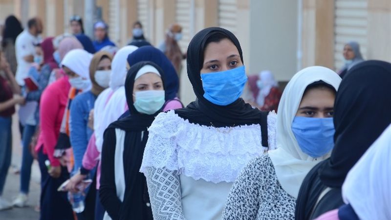 طلاب الثانوية العامة_ تصويرة نيرة أيمن