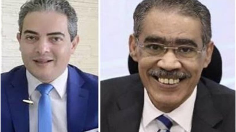 ضياء رشوان وطارق سعدة