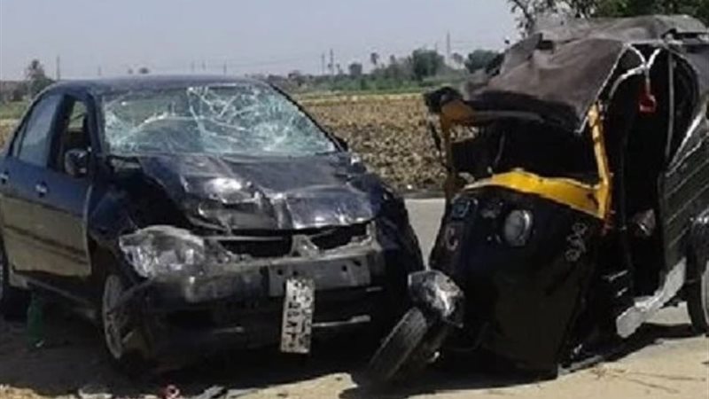 حادثة على طريق جمصة الساحلي