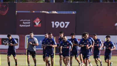 برسي تاو يشارك في المران الأخير للأهلي قبل مواجهة طلائع الجيش بالدوري
