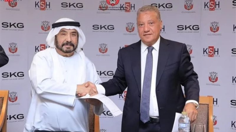 جانب من توقيع الاتفاقية
